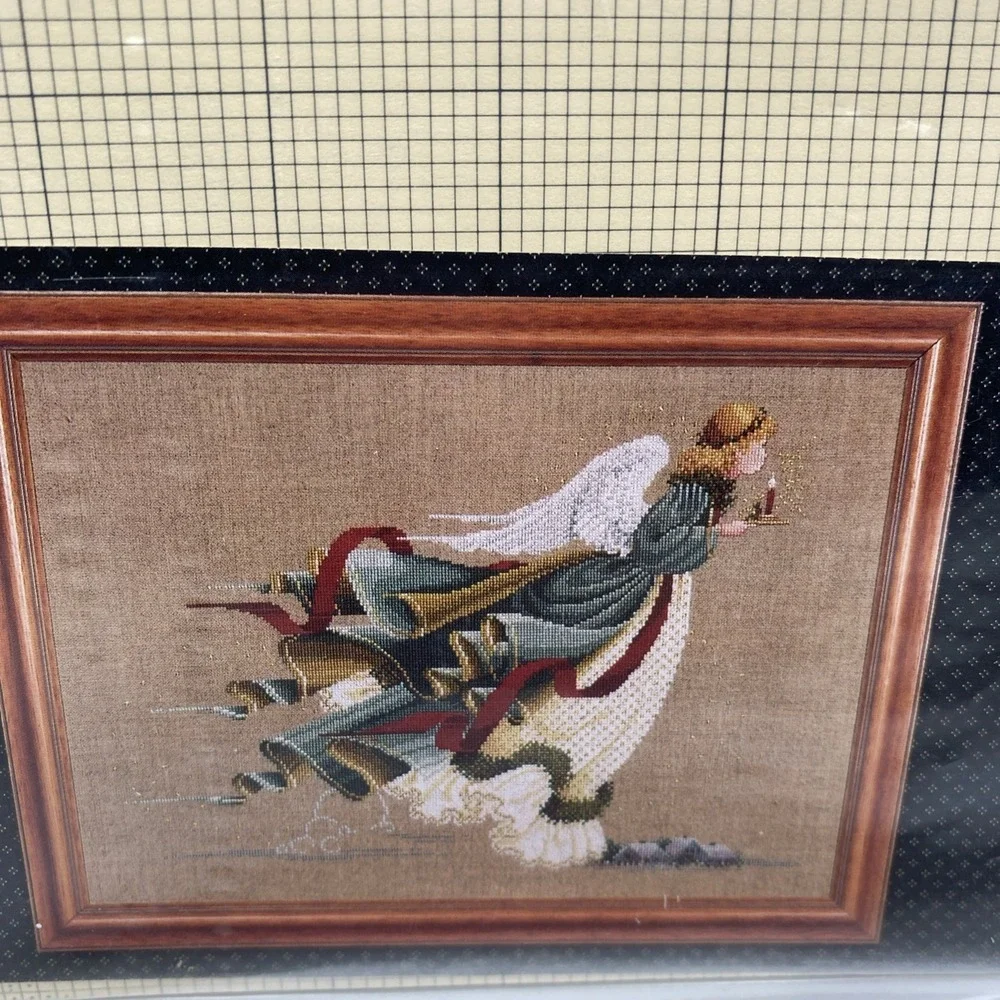 CROSS STITCH by LAVENDER AND LACE Pattern - First Angel Of Light‎